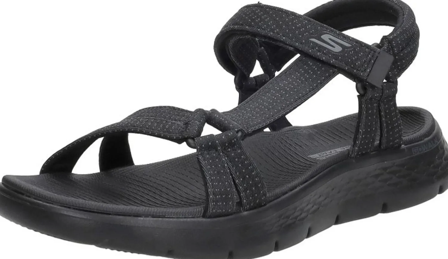 Skechers Go Walk Flex Sandal - Sublime Zwart Discount