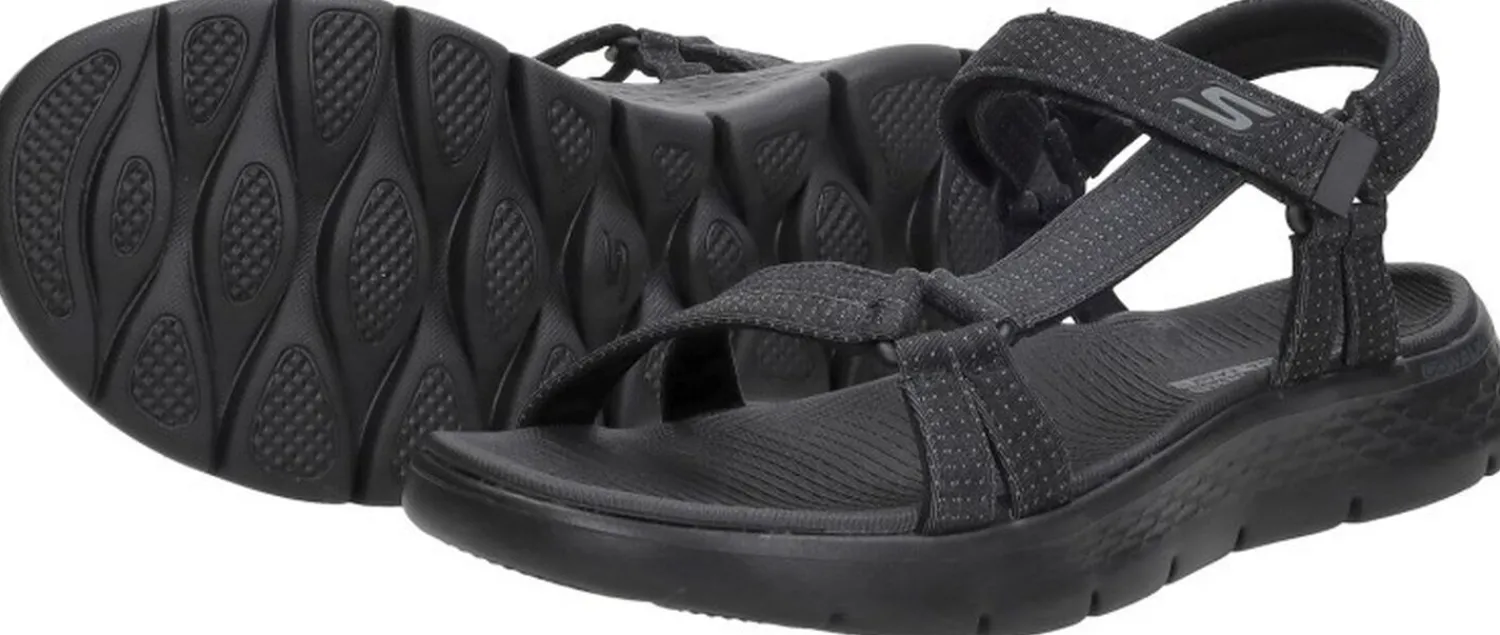 Skechers Go Walk Flex Sandal - Sublime Zwart Discount