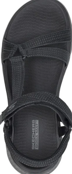 Skechers Go Walk Flex Sandal - Sublime Zwart Discount