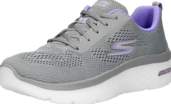 Skechers Go Walk Hyper Burst - Space Lichtgrijs Sale