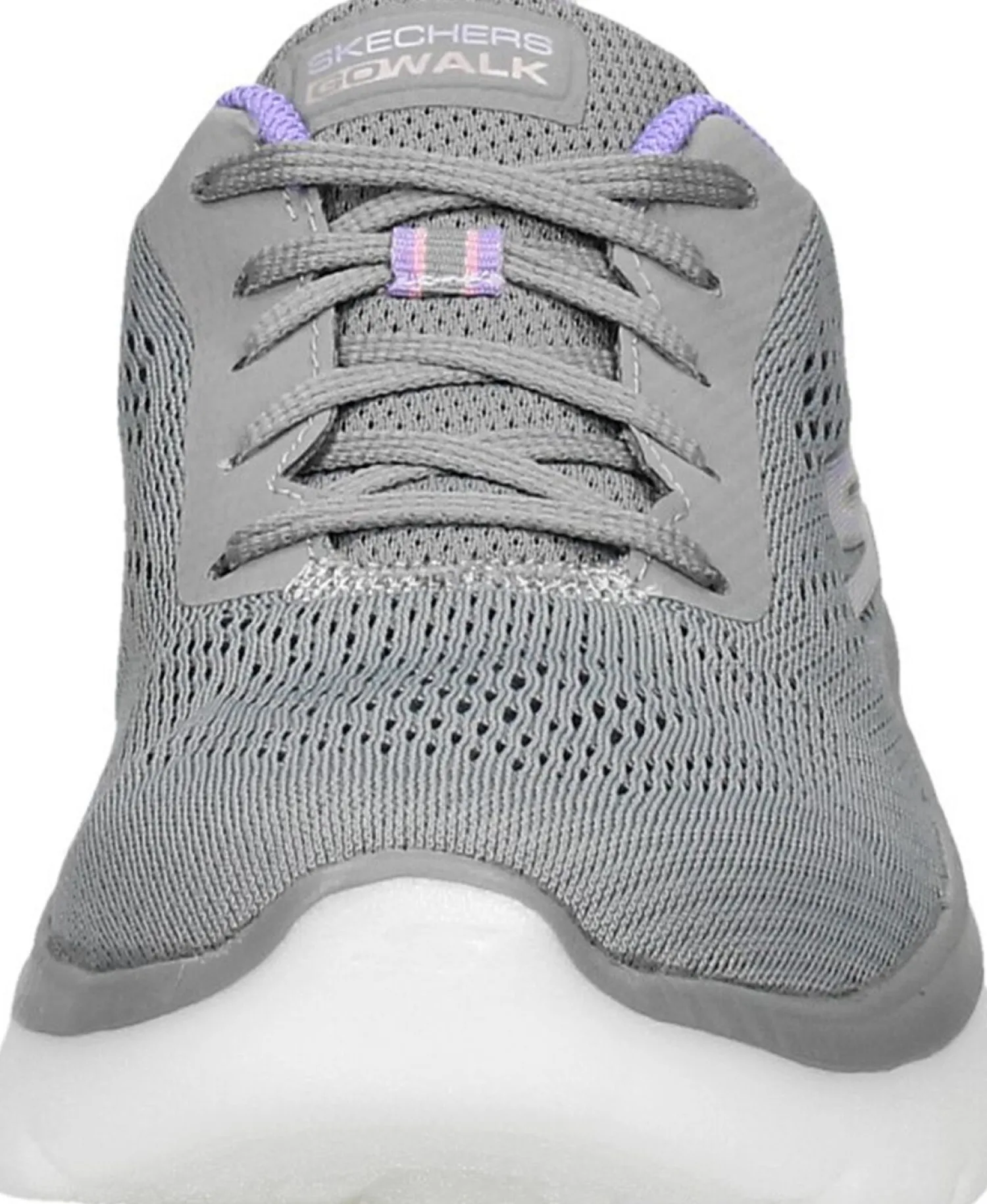 Skechers Go Walk Hyper Burst - Space Lichtgrijs Sale