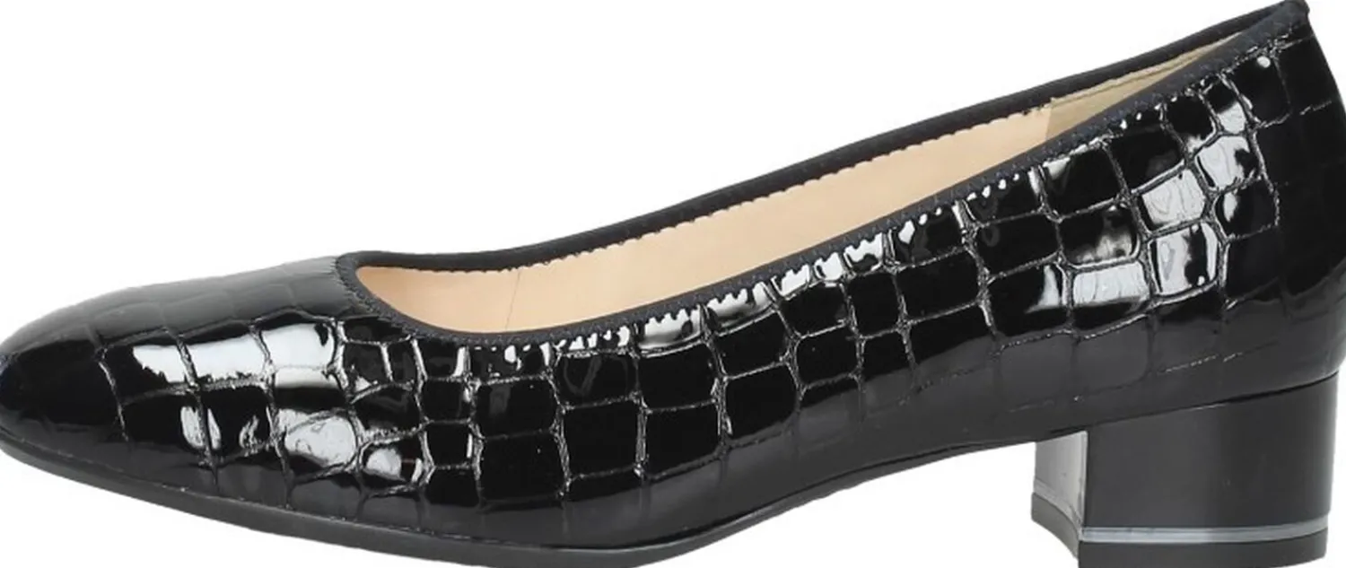 Ara Graz Highsoft Zwart croco lak Discount