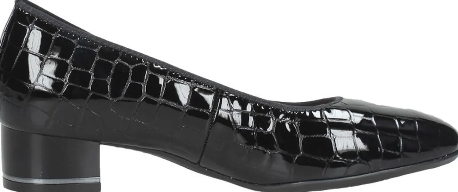 Ara Graz Highsoft Zwart croco lak Discount