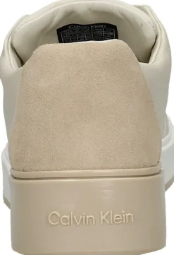Calvin Klein Heel Cupsole Lace Up Gebroken wit Discount