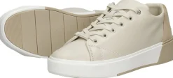 Calvin Klein Heel Cupsole Lace Up Gebroken wit Discount