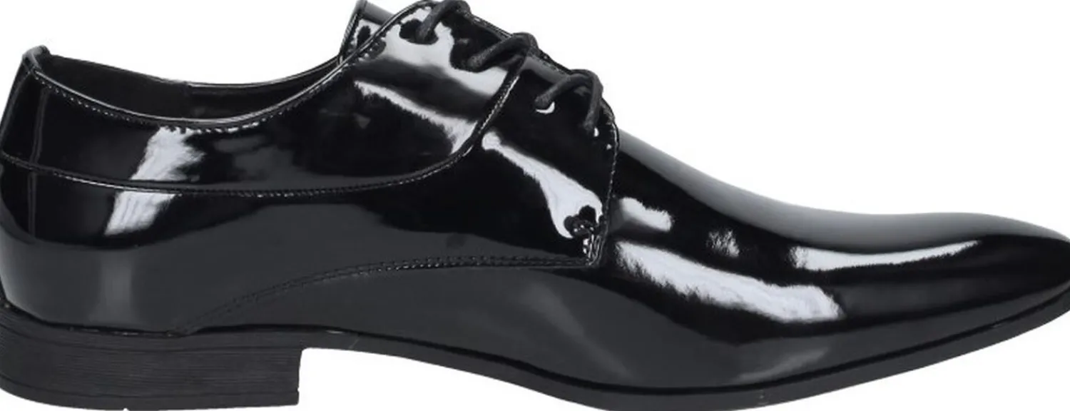 Bottesini heren lakschoenen Zwart lak Fashion
