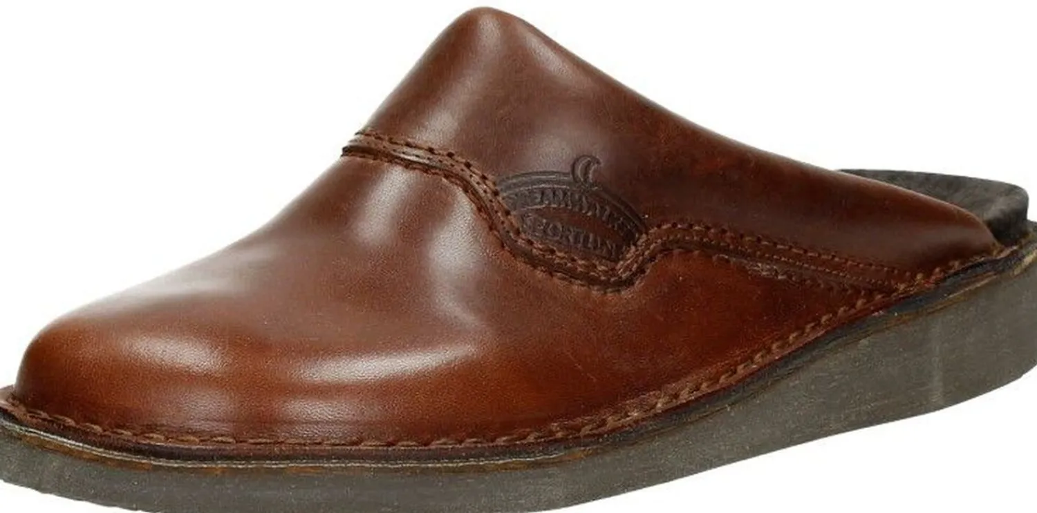 The New Shoecompany Heren muilen Donkerbruin Online