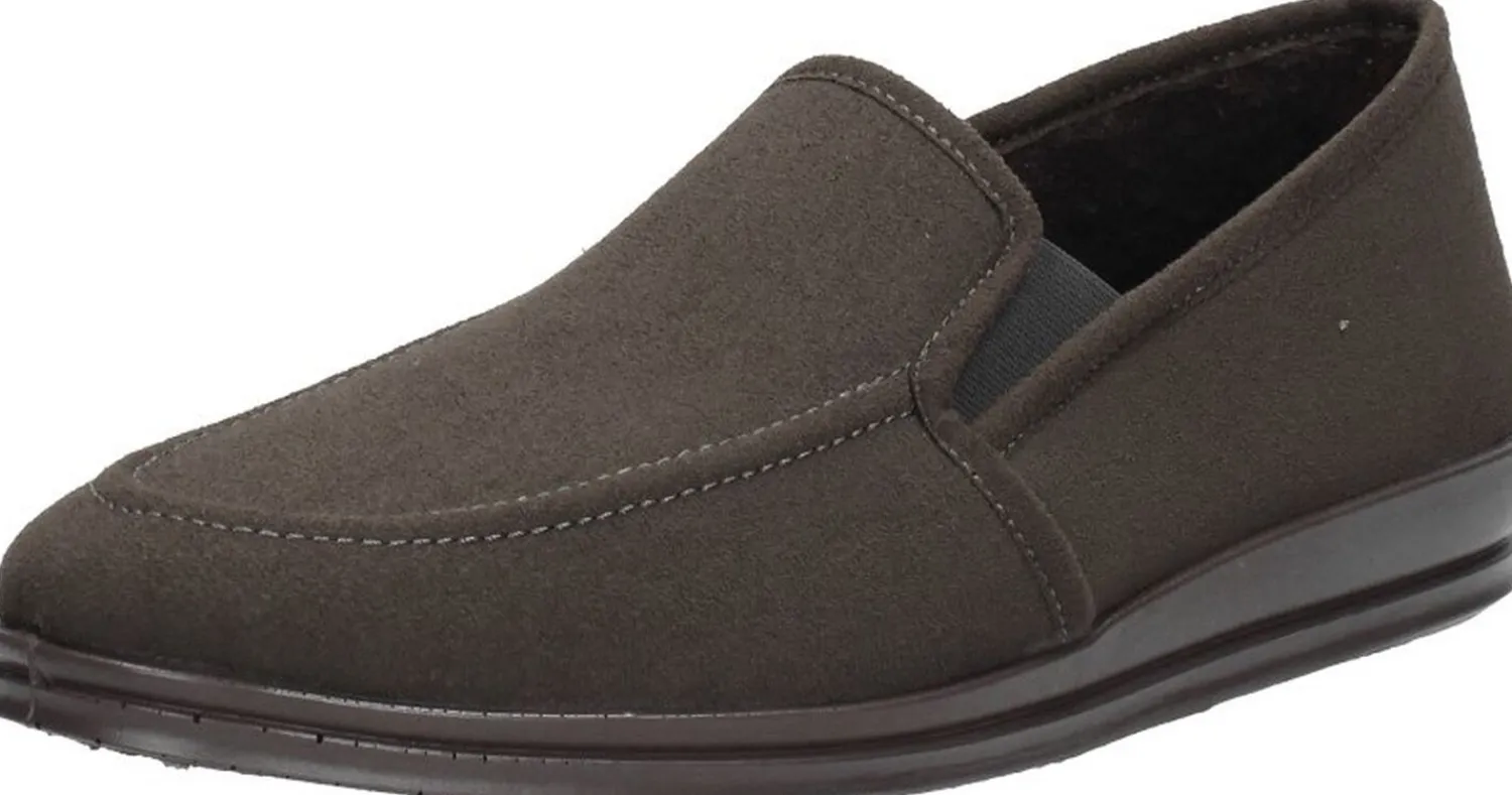 Rohde Heren pantoffels Donkerbruin Outlet