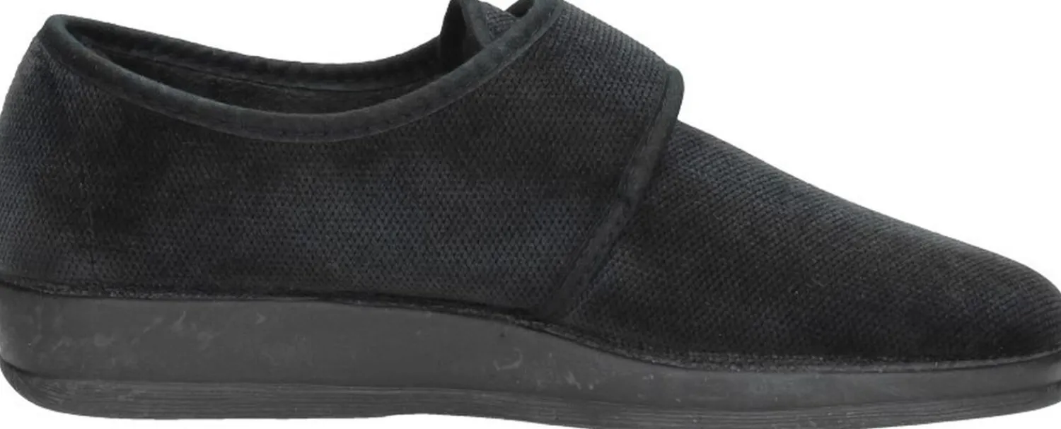 Comfort Plus Heren pantoffels Zwart Sale
