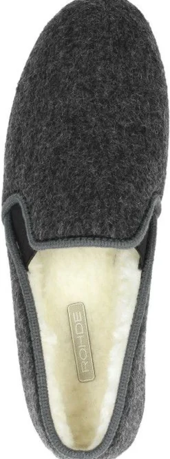 Rohde Heren pantoffels Donkergrijs Clearance