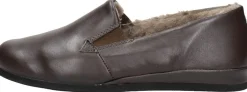 Rohde Heren pantoffels Donkerbruin New