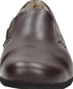Rohde Heren pantoffels Donkerbruin New
