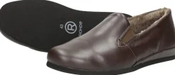 Rohde Heren pantoffels Donkerbruin New