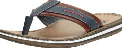 Rieker Heren slippers Cognac Online