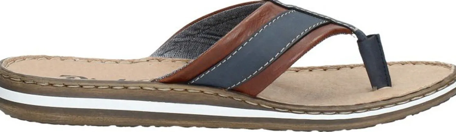Rieker Heren slippers Cognac Online