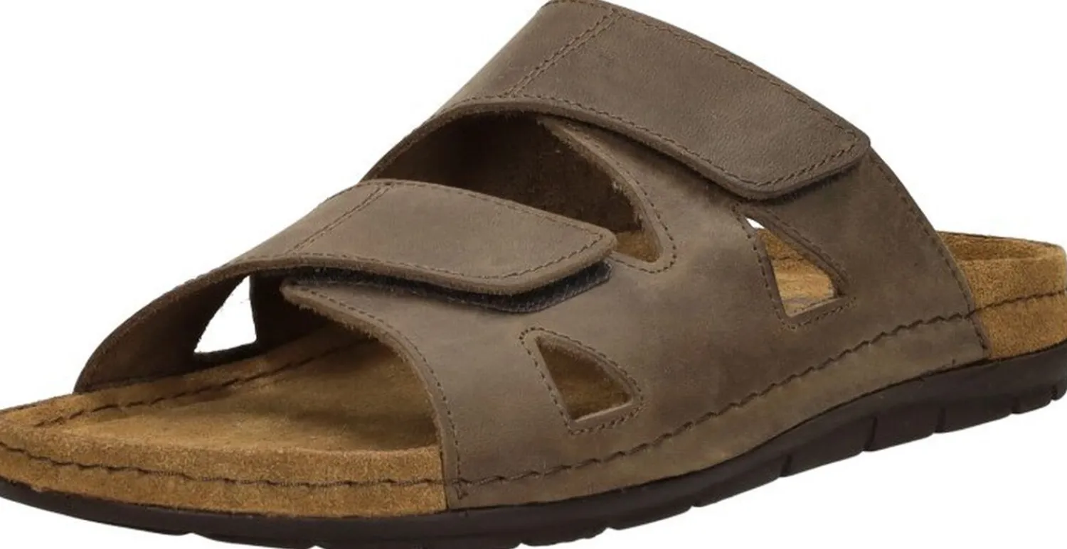 Rohde Heren slippers Donkerbruin Discount