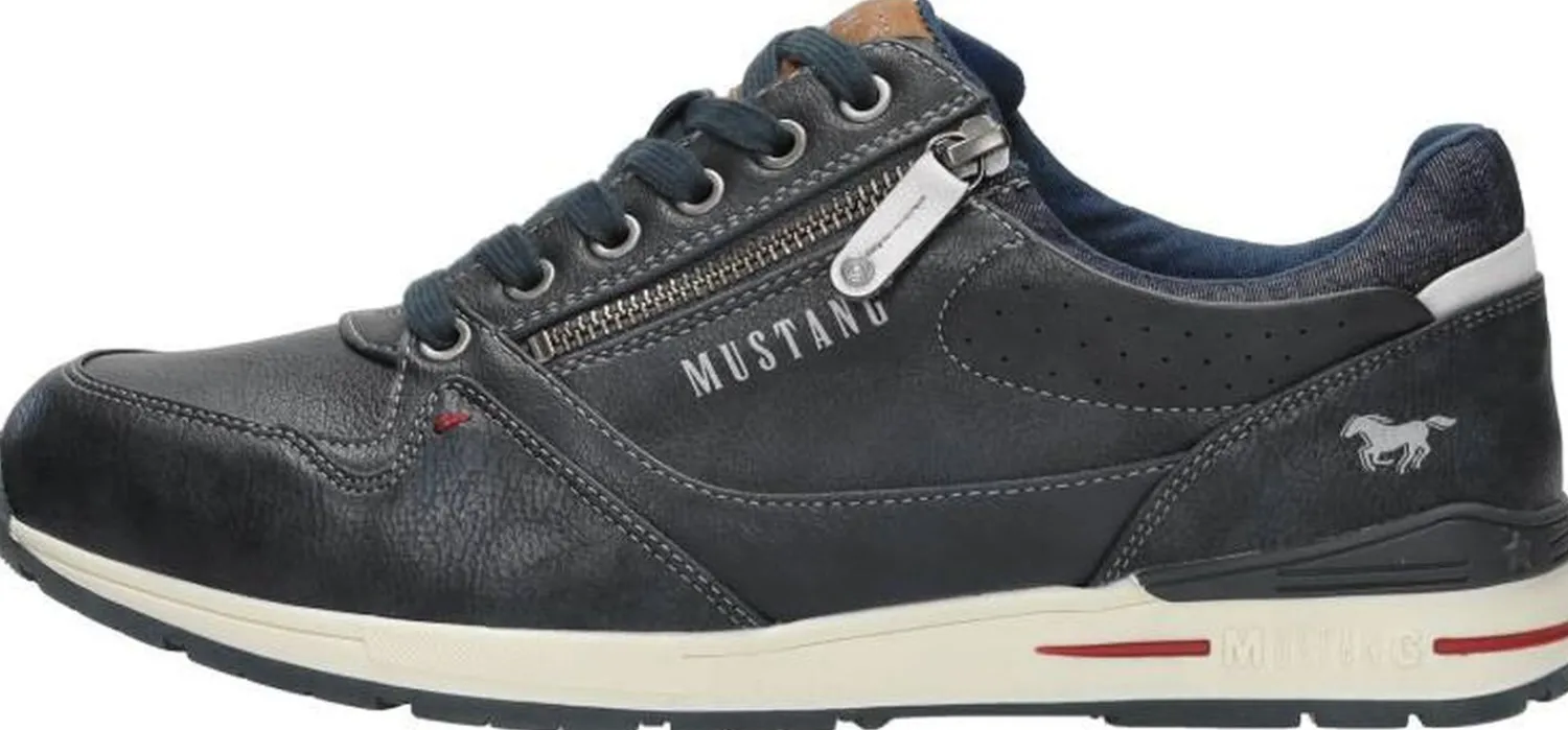Mustang Heren sneakers Blauw Best