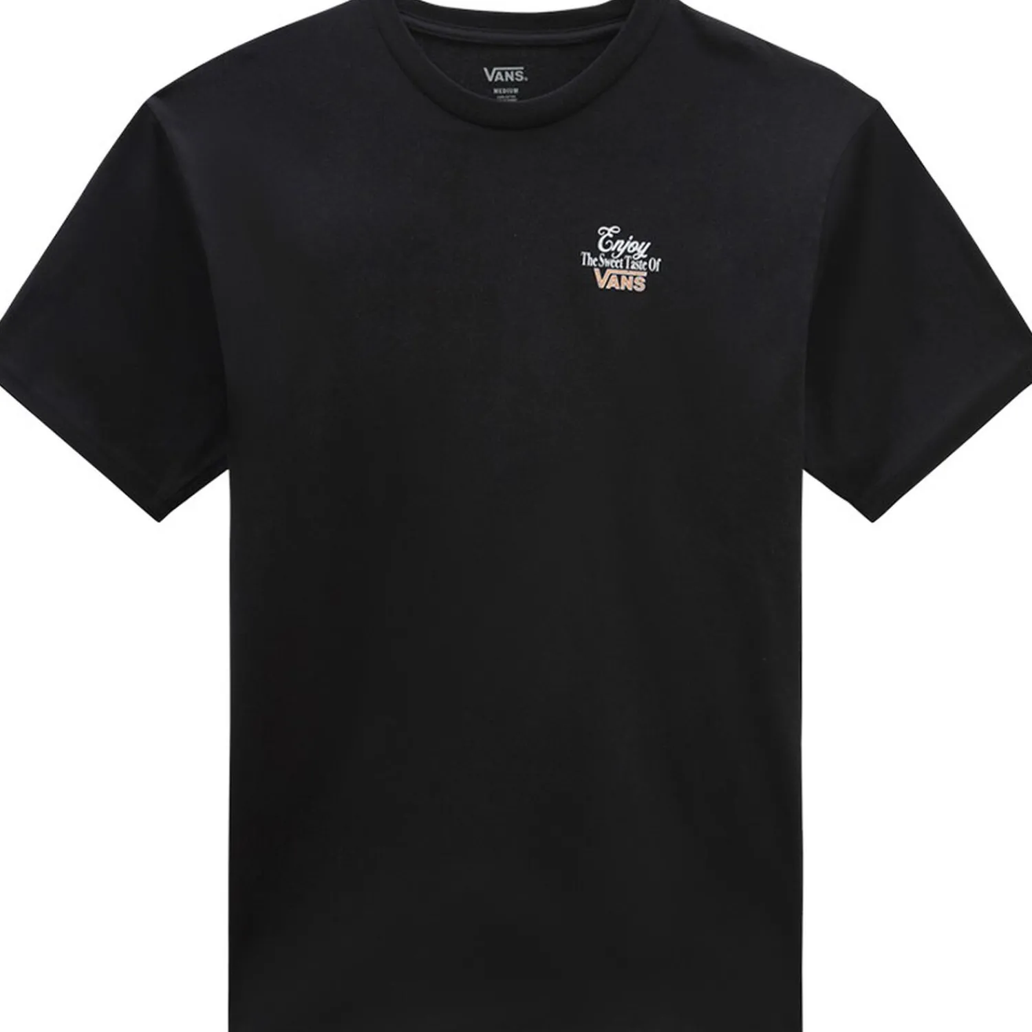 Vans Heren T-shirts Zwart Hot