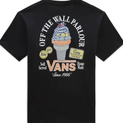 Vans Heren T-shirts Zwart Hot