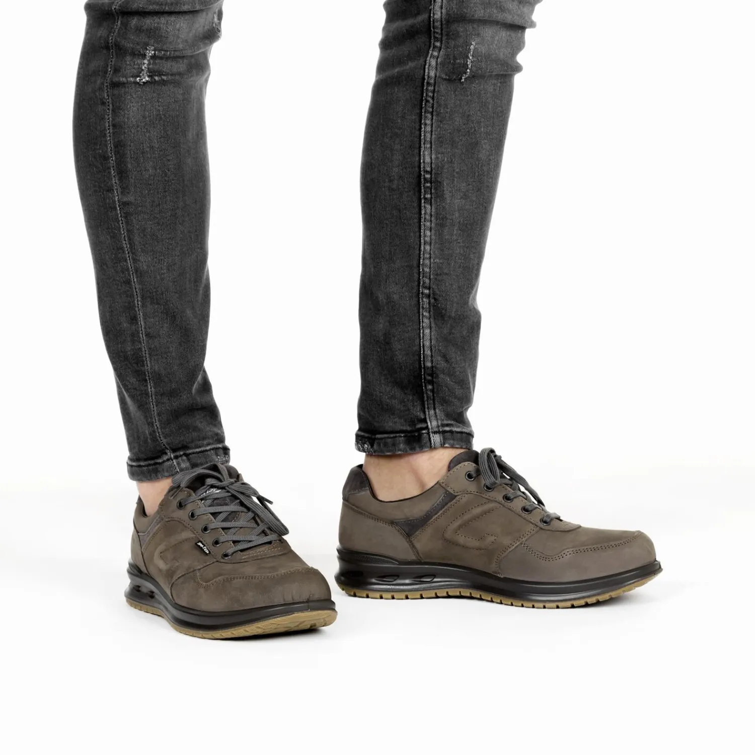 Grisport Heren veterschoenen Middelbruin Outlet