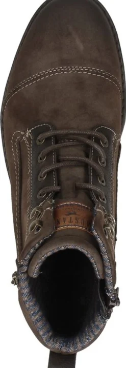 Mustang Heren veterschoenen Donkerbruin Sale