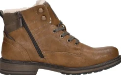 Mustang Heren veterschoenen Cognac Hot
