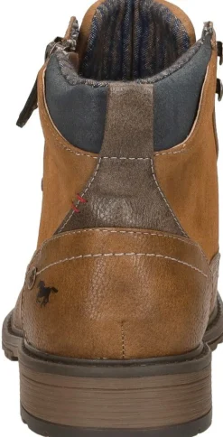 Mustang Heren veterschoenen Cognac Online