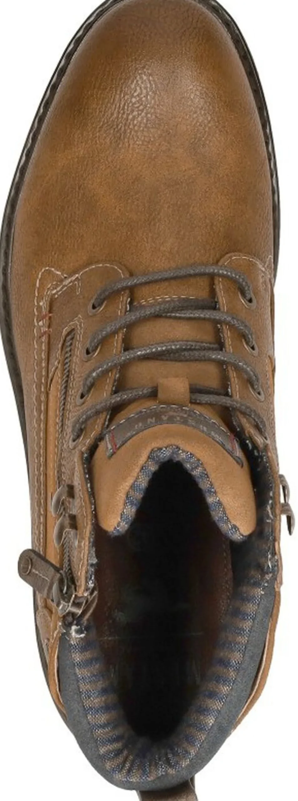 Mustang Heren veterschoenen Cognac Online