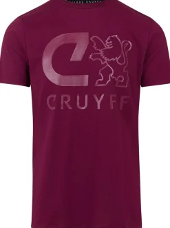 Cruyff Hernandez SS Tee Bordeaux Clearance