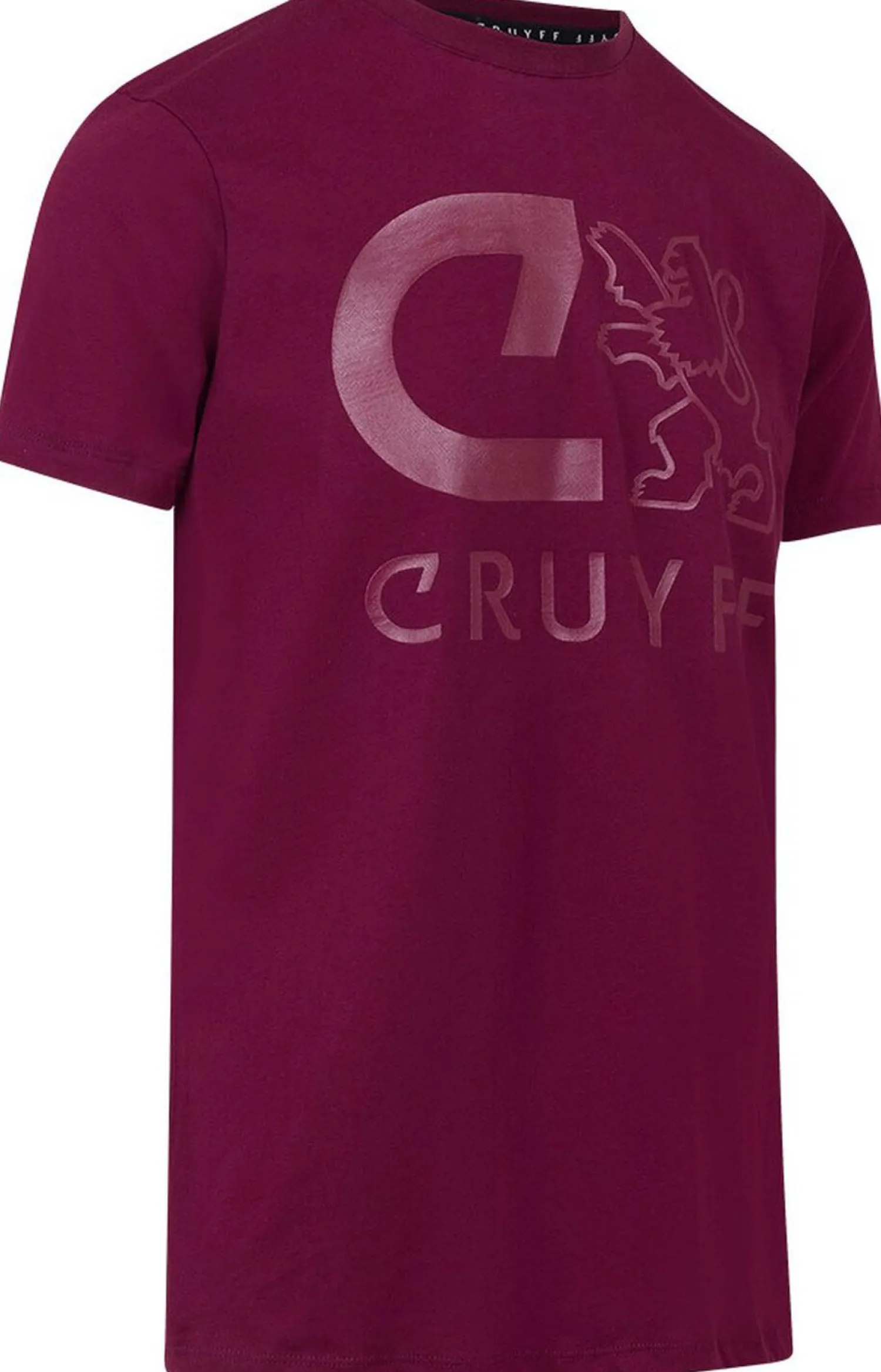 Cruyff Hernandez SS Tee Bordeaux Clearance