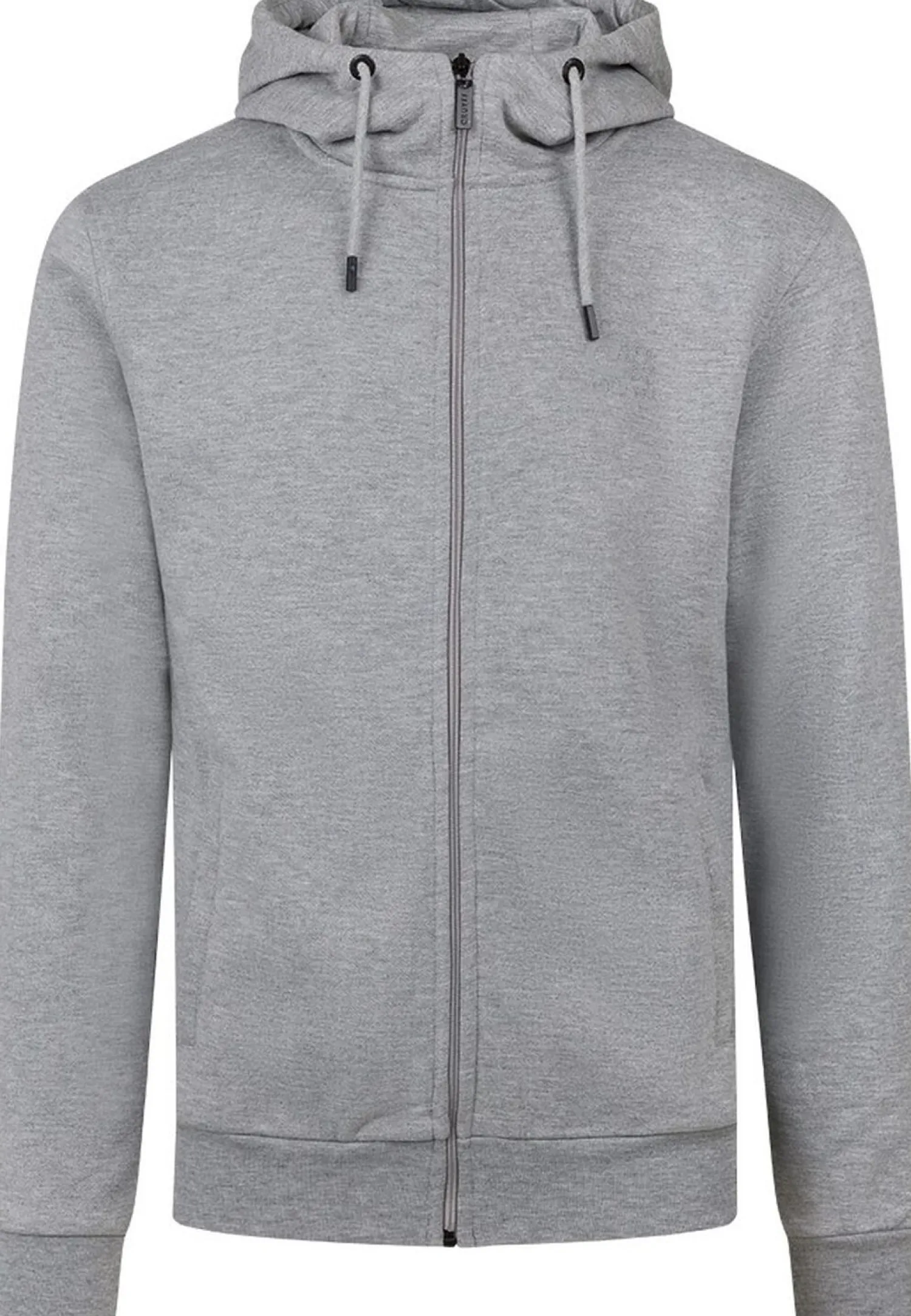 Cruyff Hernandez Zip thru Hood Lichtgrijs Clearance