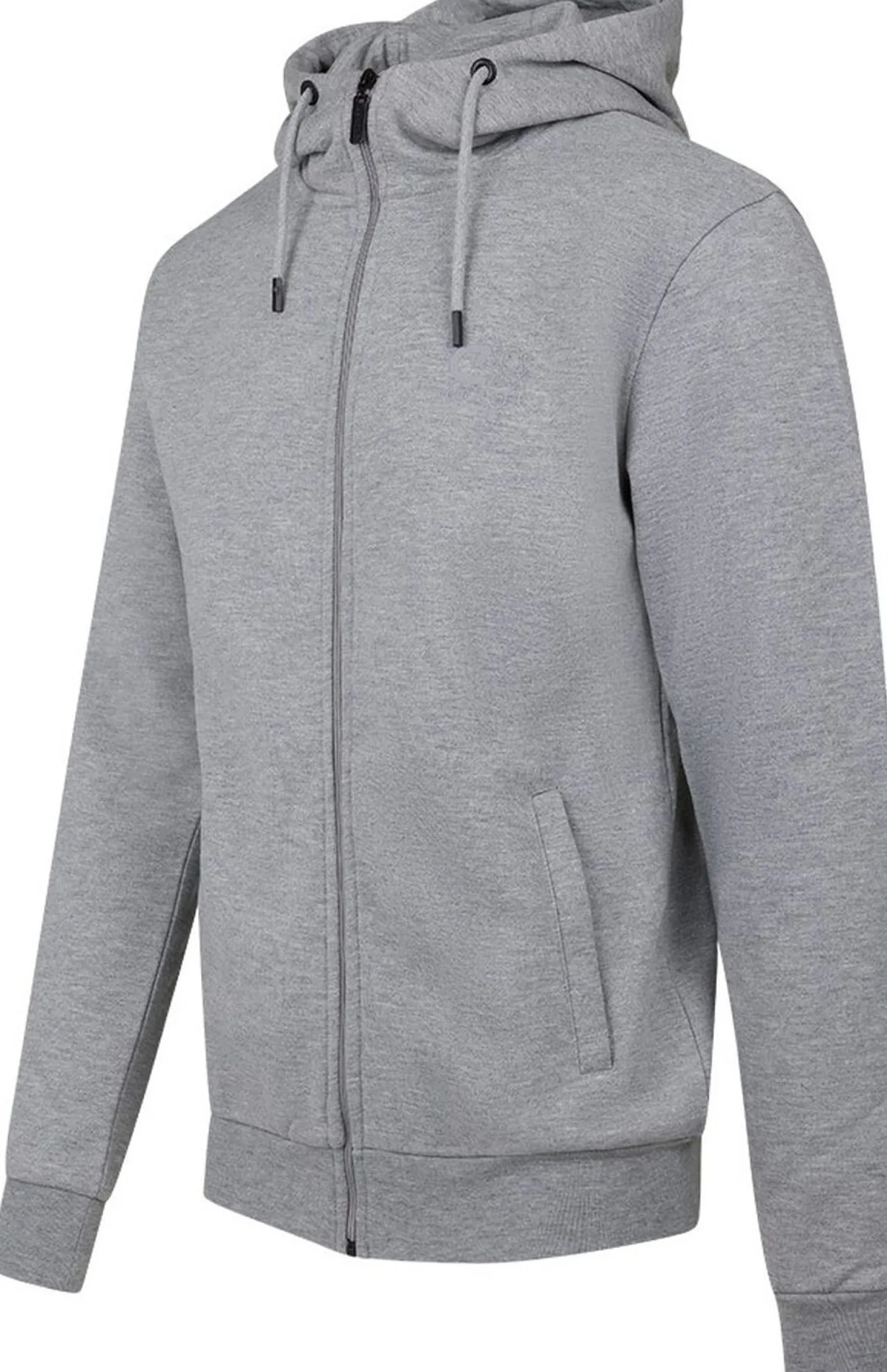 Cruyff Hernandez Zip thru Hood Lichtgrijs Clearance