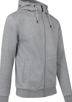 Cruyff Hernandez Zip thru Hood Lichtgrijs Clearance