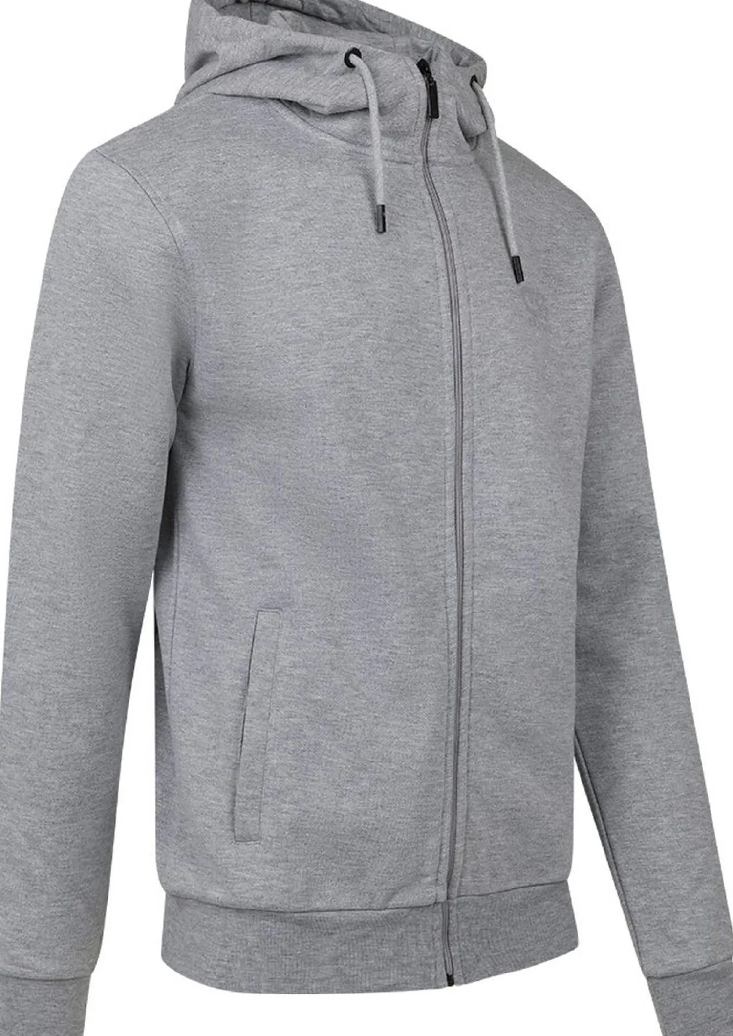 Cruyff Hernandez Zip thru Hood Lichtgrijs Clearance