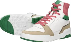 Tommy Hilfiger High Cut Seasonal Basket Sneaker Wit Hot