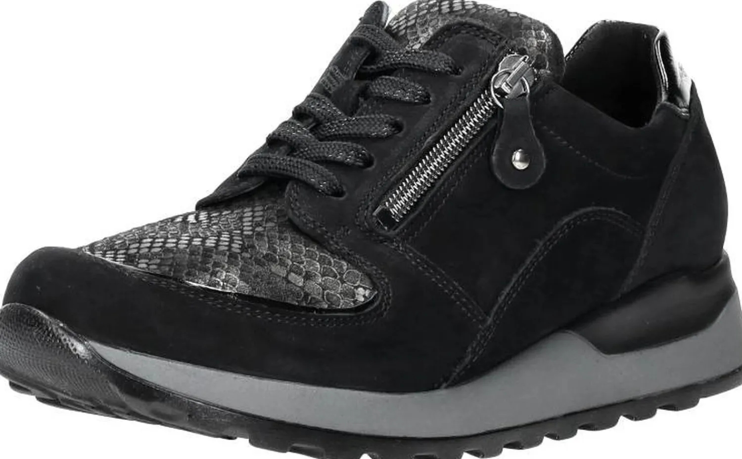 Waldläufer Hiroko-Soft Zwart Discount