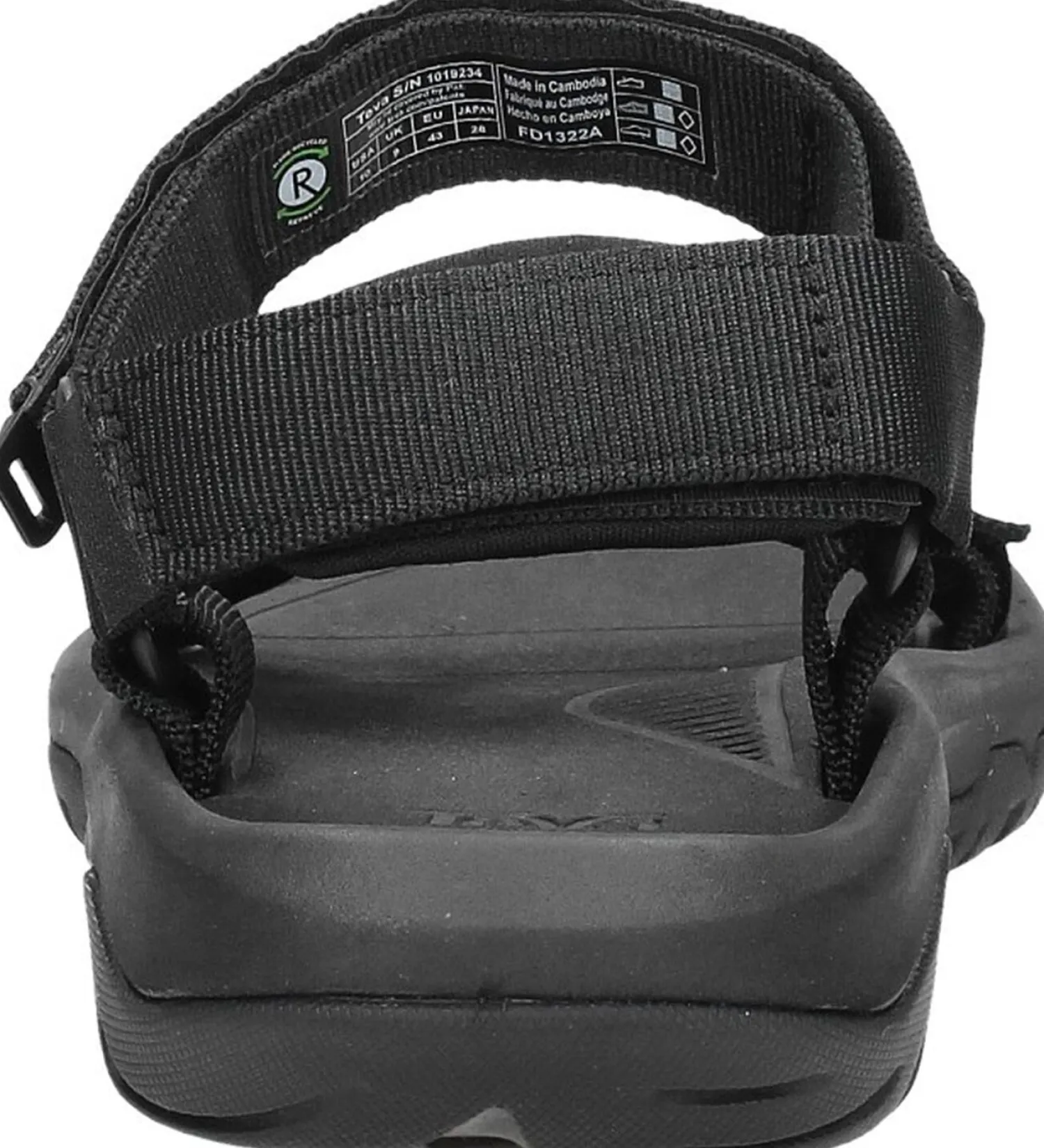Teva Hurricane XLT2 Zwart Clearance