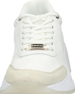 Calvin Klein Internal Wedge Lace Up-Nylon Mix Wit New