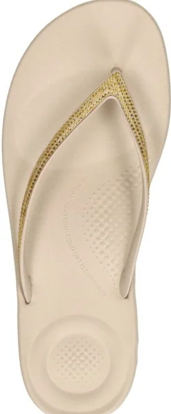 Fitflop iQushion Sparkle Beige New