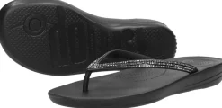 Fitflop iQushion Sparkle Zwart Hot