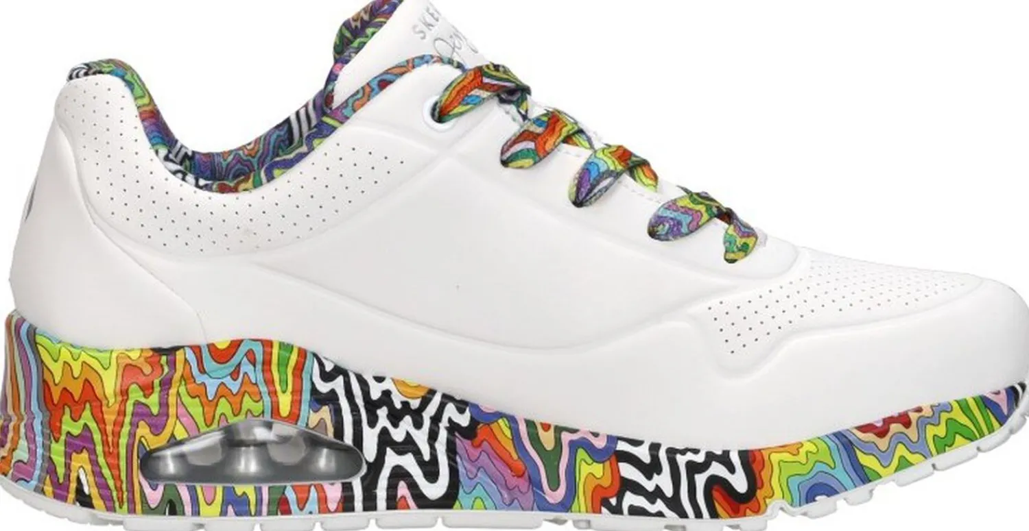 Skechers Jen Stark: Uno - Mini Drip Wit Discount