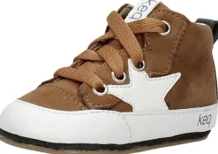 Keq Jongens Baby schoentjes Cognac Online