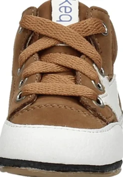 Keq Jongens Baby schoentjes Cognac Online
