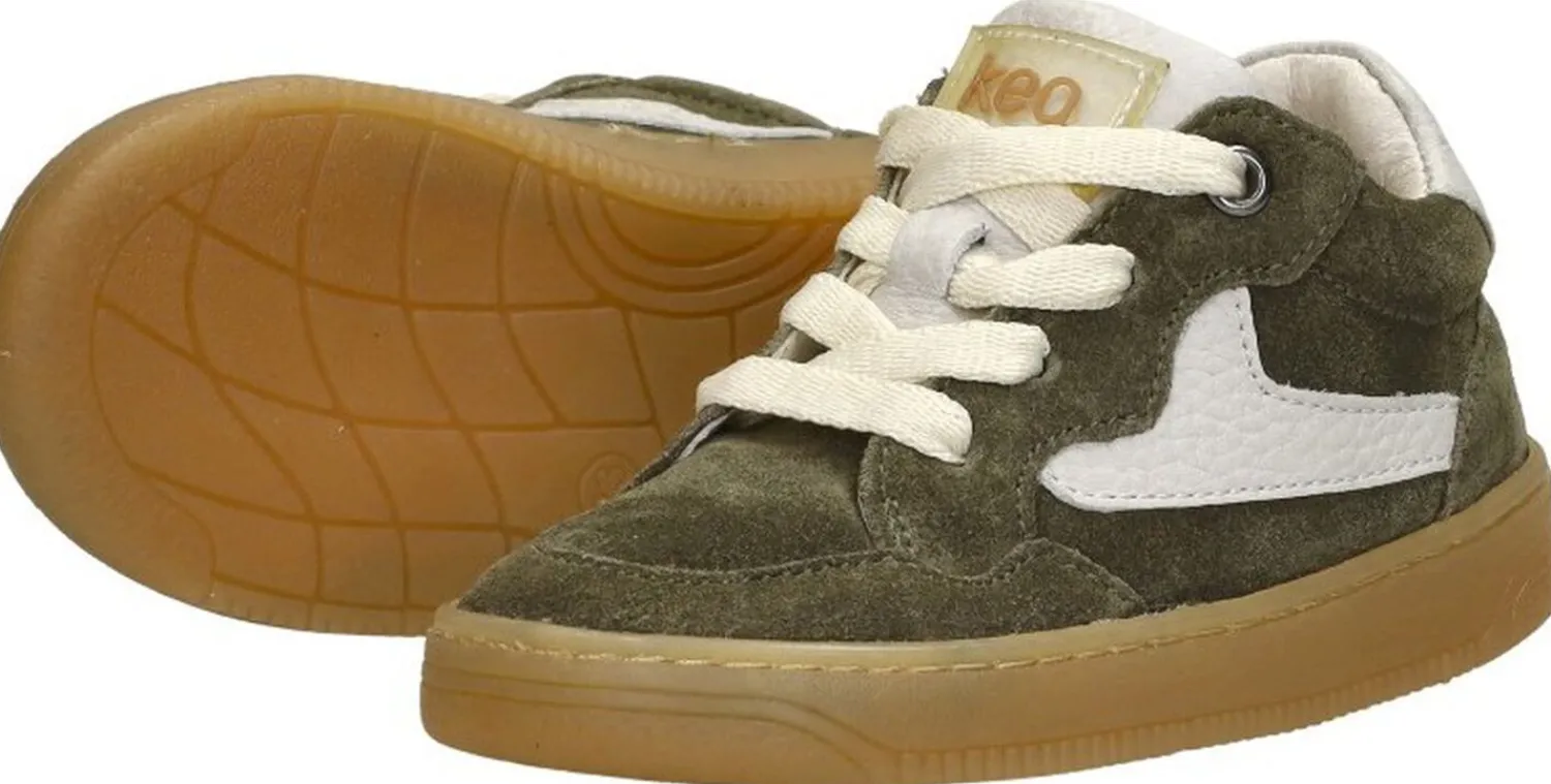 Keq Jongens Baby schoentjes Groen Best