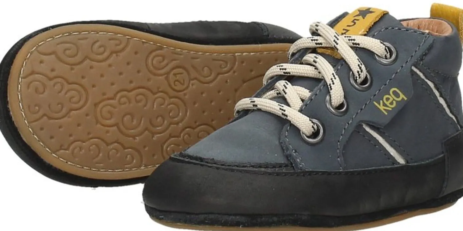 Keq Jongens Baby schoentjes Blauw Online