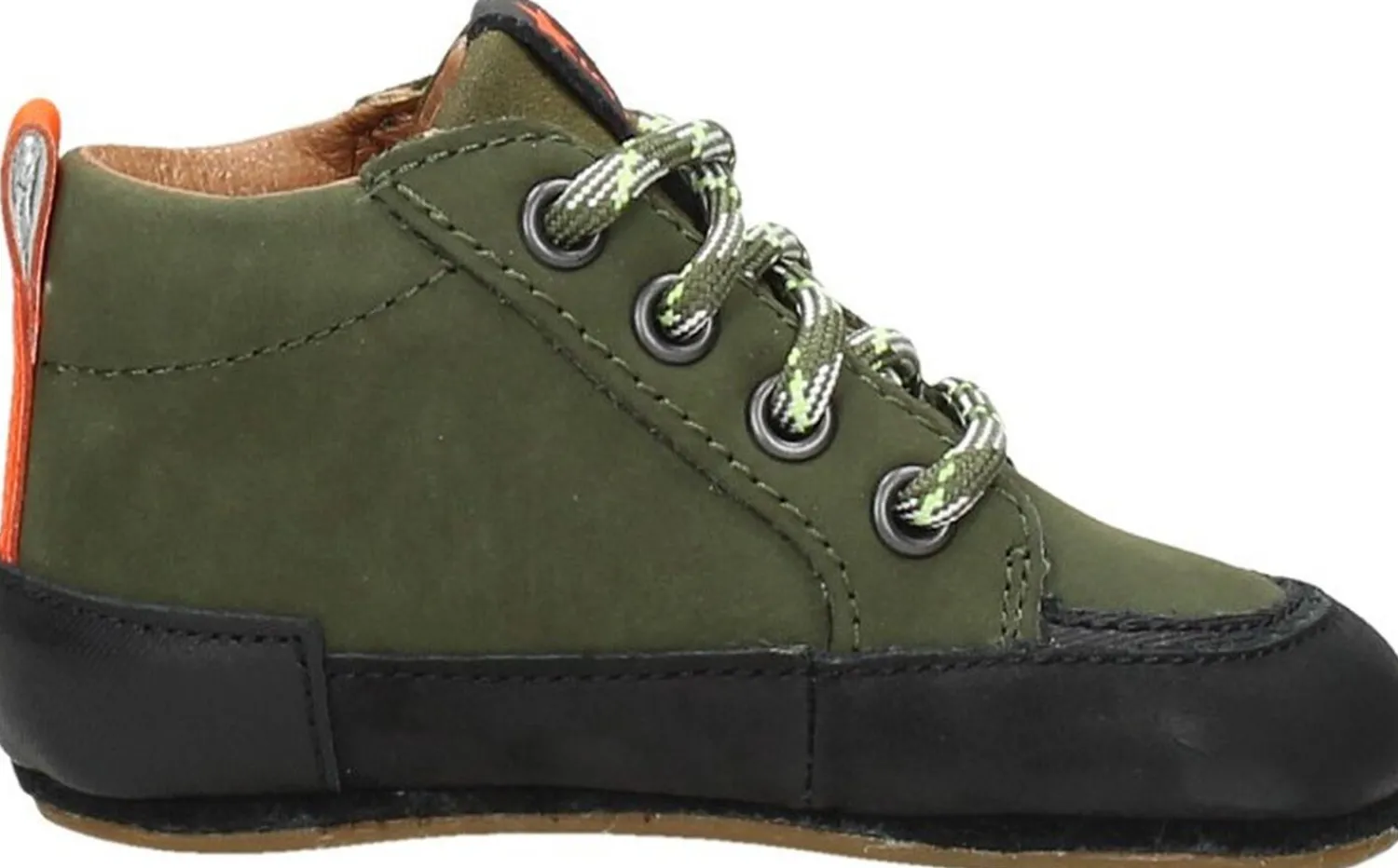 Keq Jongens Baby schoentjes Groen Best