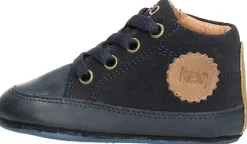 Keq Jongens babyschoentjes Blauw Best