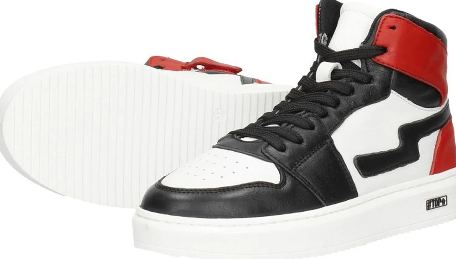 Sub55 Jongens veterschoenen Zwart Outlet
