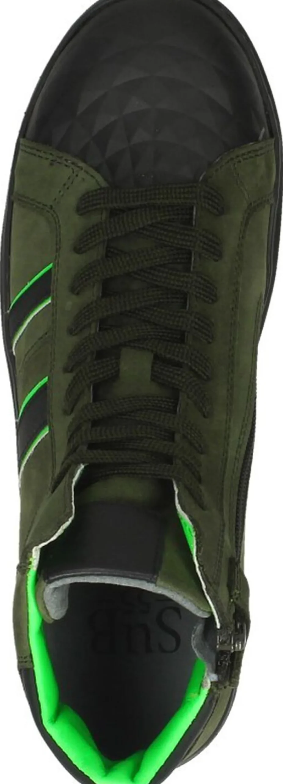 Sub55 Jongens veterschoenen Groen Best