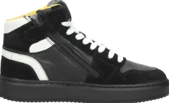 Sub55 Jongens veterschoenen Zwart Clearance